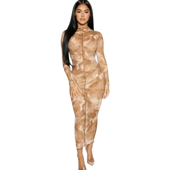 naked wardrobe Dresses & Skirts - Mesh Dress Naked Wardrobe
